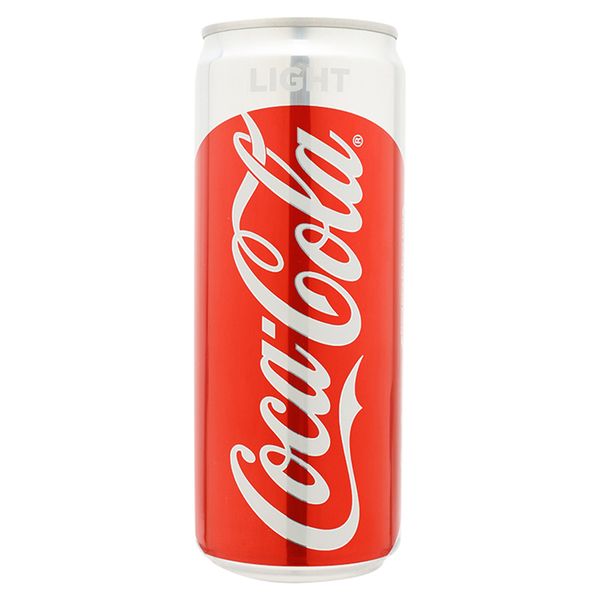  Nước giải khát có gas không đường Coca Cola Light lon 330ml 