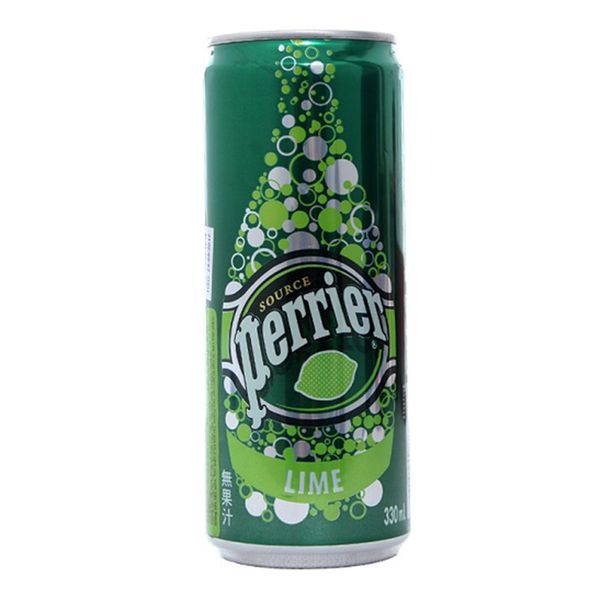  Nước khoáng có gas Perrier vị chanh lon 330ml 