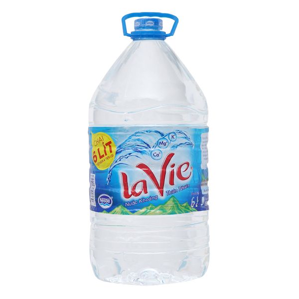  Nước khoáng Lavie bình 6 lít 