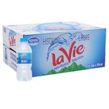  Nước khoáng Lavie thùng 24 chai x 350ml 