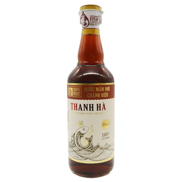  Nước mắm Phú Quốc Thanh Hà 40 độ đạm chai 520 ml 