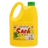  Nước rửa chén NET Sạch Vitamin E hương chanh 1.5kg 