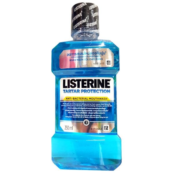  Nước súc miệng Listerine Tartar Protection chai 250ml 