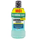  Nước súc miệng Listerine Zero không cay chai 750ml 