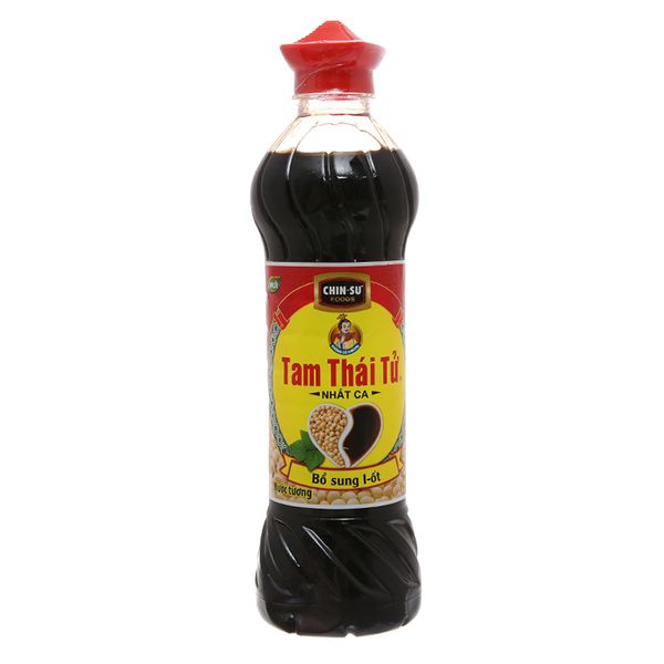  Nước tương Chinsu Tam Thái Tử Nhất Ca chai 500ml 