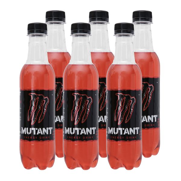  Nước tăng lực Mutant Energy Red Dawn lốc 6 chai 350ml 