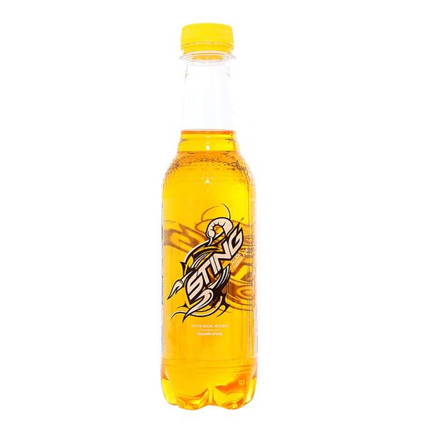  Nước tăng lực Sting vàng chai 330 ml 