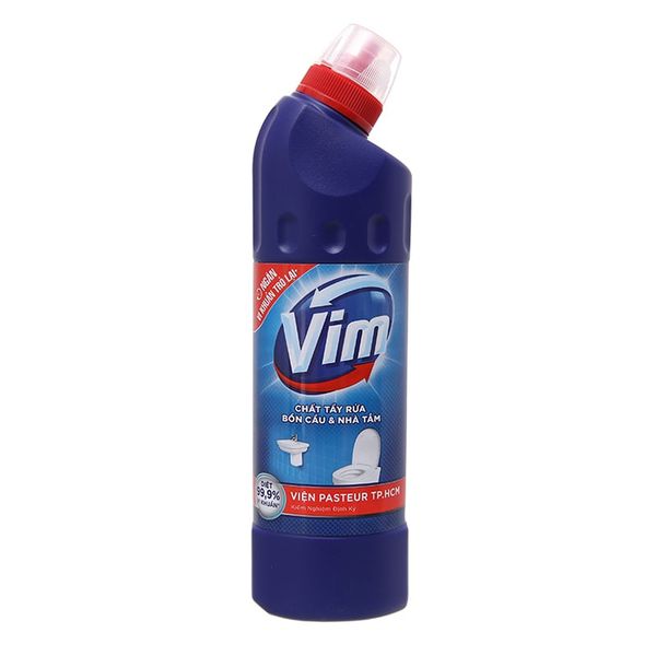  Nước tẩy bồn cầu & nhà tắm VIM diệt khuẩn chai 500ml 