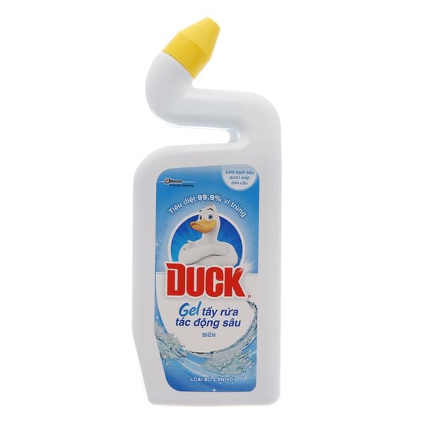  Nước tẩy bồn cầu Duck Loại bỏ cặn vôi hương biển chai 500ml 