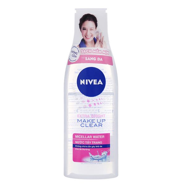  Nước tẩy trang Nivea Pearl White tinh chất ngọc trai sáng da chai 200ml 