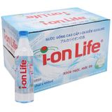  Nước tinh khiết Ion Life thùng 24 chai x 450 ml 