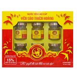  Nước yến sào cao cấp Thiên Hoàng hương trái cây hộp 6 hũ x 70ml 