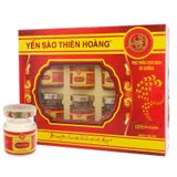  Nước yến sào Thiên Hoàng hương trái cây hộp 6 hũ 70ml 