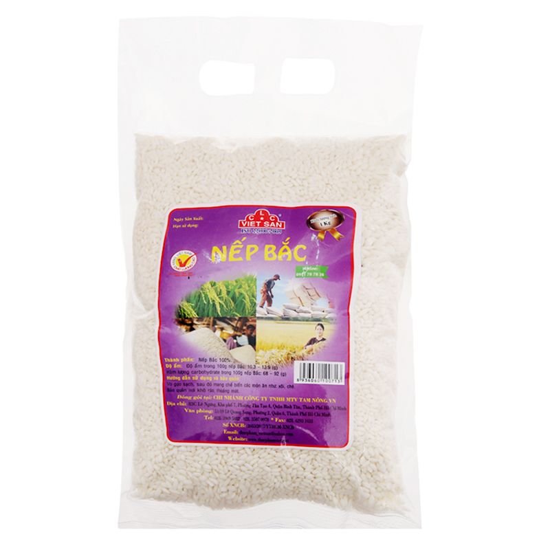  Nếp Bắc Việt San bộ 2 túi x 1kg 