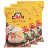  Nếp sáp Meizan Long An bộ 3 túi x 1kg 