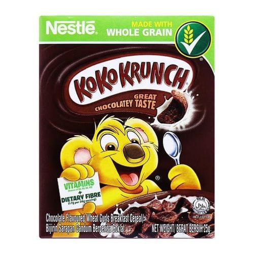  Ngũ cốc ăn sáng Koko Krunch vị sôcôla Nestlé hộp 25 g 