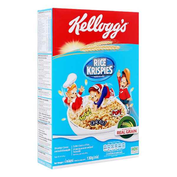  Ngũ cốc dinh dưỡng Kellogg's Rice Krispies 130g 