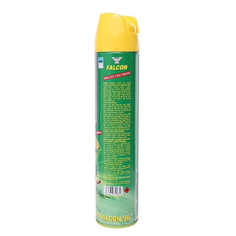  Bình xịt côn trùng Falcon 90 hương chanh chai 600ml 
