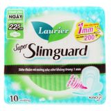  Băng vệ sinh Laurier Super Slimguard siêu siêu mỏng có cánh gói 20 miếng 