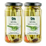  Ngồng tỏi ngâm giấm DH Foods natural bộ 2 hũ x 240g 