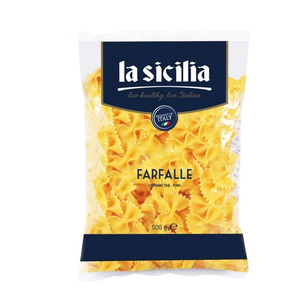  Nui nơ La Sicilia Farfalle Pasta gói 500g 