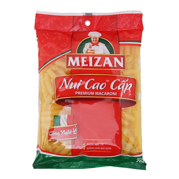  Nui ống cao cấp Meizan gói 200g 