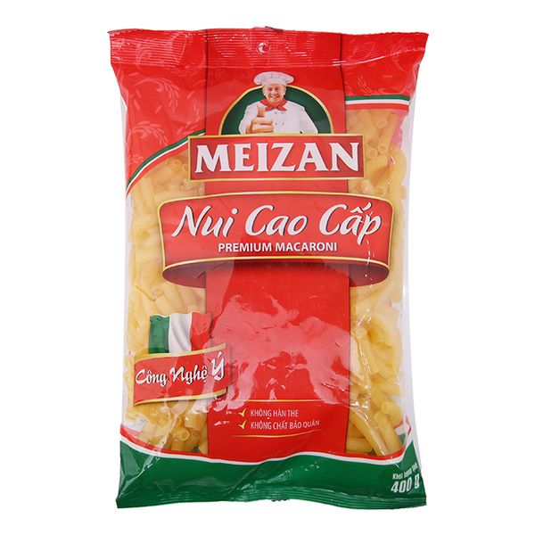  Nui ống cao cấp Meizan gói 400g 