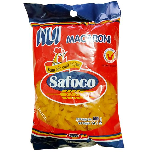  Nui ống lớn Safoco gói 500g 