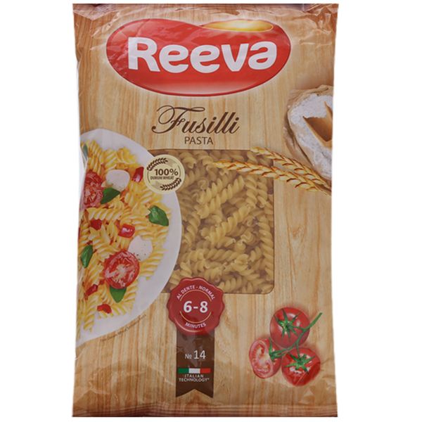  Nui xoắn Fusili Pasta Reeva gói 400 g 
