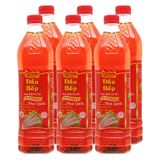  Nước chấm cá cơm Mekong Đầu Bếp 3 trong 1 lốc 6 chai x 900ml 