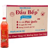  Nước chấm cá cơm Mekong Đầu Bếp 3 trong 1 lốc 6 chai x 900ml 