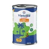  Nước cốt dừa organic Vietcoco lon 400ml 