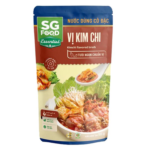  Nước dùng cô đặc vị lẩu kim chi SG Food gói 180g 