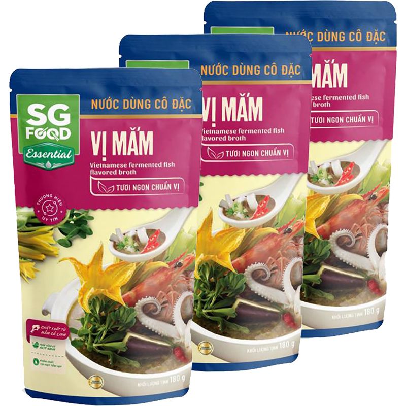  Nước dùng cô đặc vị mắm SG Food gói 180g 