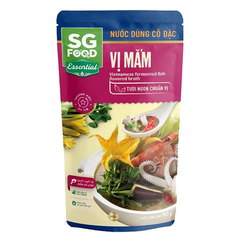 Nước dùng cô đặc vị mắm SG Food gói 180g 