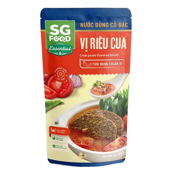  Nước dùng cô đặc vị riêu cua SG Food gói 180g 