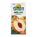  Nước ép đào Vfresh hộp 1L 