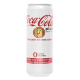  Nước giải khát có gas Coca Cola Plus lon 330ml 