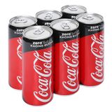  Nước ngọt Coca Cola Zero thùng 24 lon x 330ml 