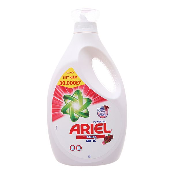  Nước giặt Ariel Matic đậm đặc hương Downy chai 2,4kg 