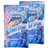  Nước giặt Attack Extra khử mùi hương hoa anh đào túi 1,4 kg 