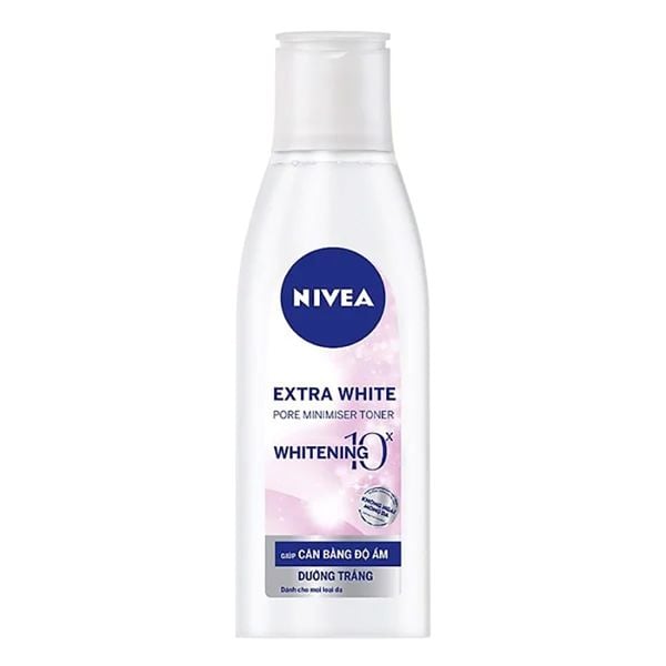  Nước hoa hồng Nivea dưỡng trắng chai 200ml 