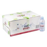  Nước khoáng đóng chai Evian thùng 24 chai 330ml 