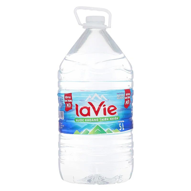  Nước khoáng Lavie thùng 4 bình x 5 lít 