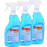  Nước lau kính Power100 hương bạc hà chai 580ml 