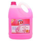  Nước lau sàn Lix 2x đậm đặc hương Lily hoa hồng can 4kg 