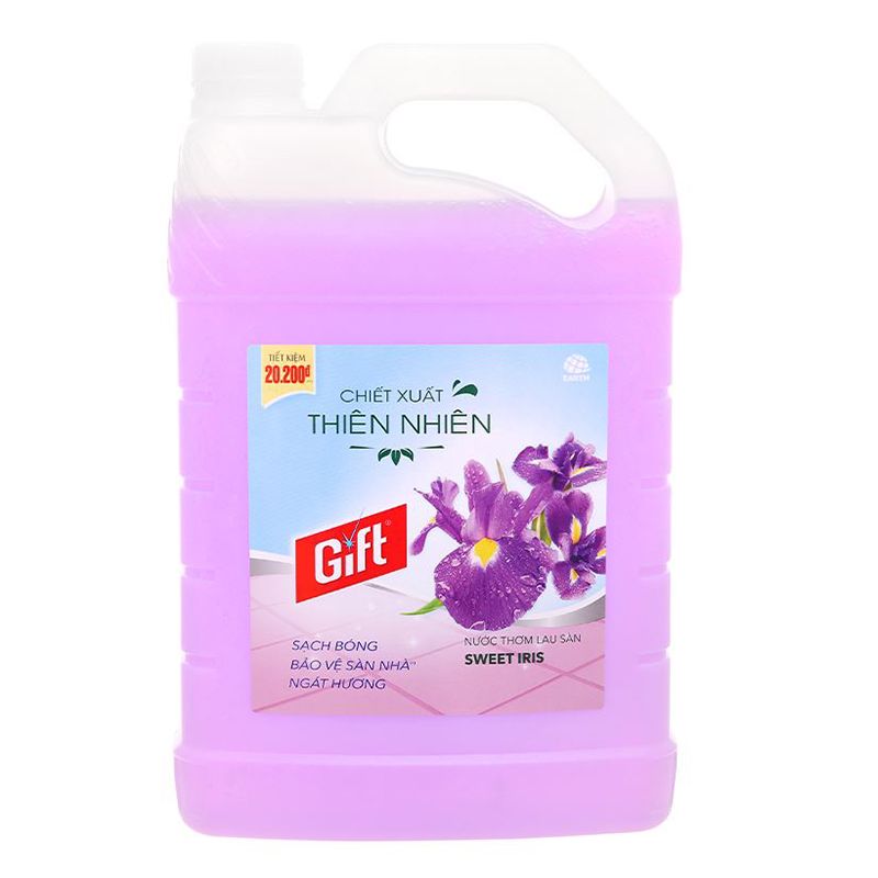  Nước lau sàn nhà Gift hương hoa lan can 3,8 kg 