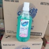  Nước lau sàn Sunlight hoa hạ và bạc hà thùng 12 chai x 1kg 