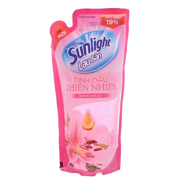  Nước lau sàn Sunlight hương hoa Lily túi 1kg 