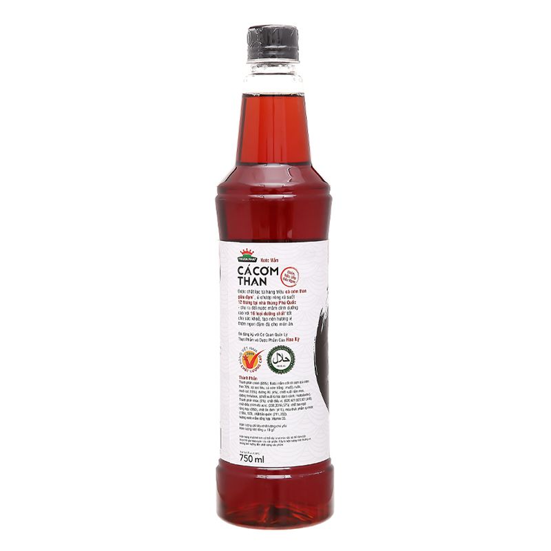  Nước mắm cá cơm than Thuận Phát chai 750ml 